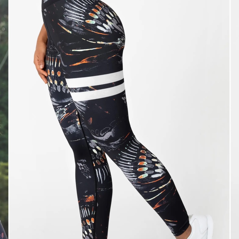 Stronger Black Patterned Activewear Set - image 6